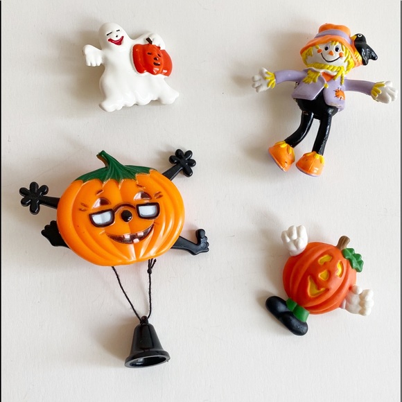 Vintage Halloween Brooches Lot Of 4 - Picture 14 of 14